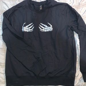 Skeleton Hand Crewneck